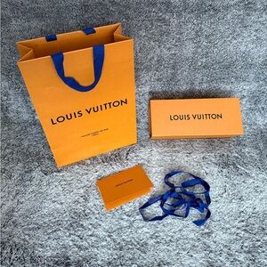 Louis Vuitton Box & Bag, Gift Box, Empty